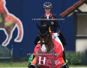 Charlotte Dujardin and Imhotep at the 2024 CDI Hagen :: Photo © Astrid Appels