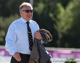 Beautiful weather, everybody happy, also judge Gustav Svalling
