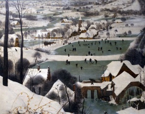 Pieter Bruegel the Elder, Hunters in the Snow (Winter), 1565
