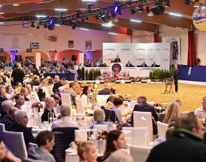 The 2024 Oldenburg Stallion Licensing and auction are taking place in Ankum this year due to renovations at the Horse Center in Vechta