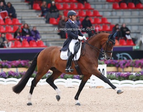 Steffen Peters and Suppenkasper rank nr 1 on the list to qualify for the Euro tour for 2024 U.S. Olympic Team Selection :: Photo © Astrid Appels