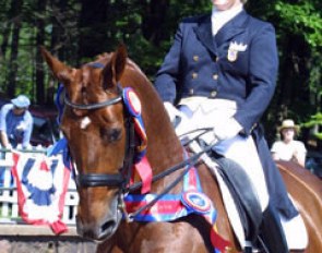 Debbie McDonald and Brentina at the 2001 Festival of Champions :: Photo © Mary Phelps