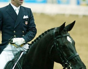 American George Williams and Rocher at the 2003 World Cup Finals