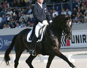 George Williams and Rocher at the 2005 CDIO Aachen :: Photo © Astrid Appels