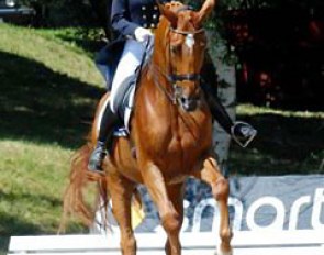 Anna Katharina Luttgen and Gina Royal OLD. Ninth in the Grand Prix with 61.75 %