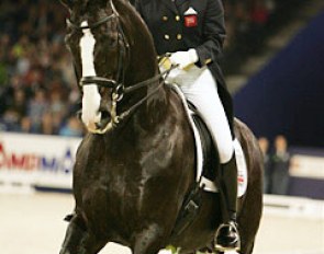 Laura Bechtolsheimer and Douglas Dorsey at the 2006 World Cup Finals :: Photo © Astrid Appels