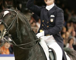 Leslie Morse and Tip Top at the 2006 World Cup Finals :: Photo © Astrid Appels
