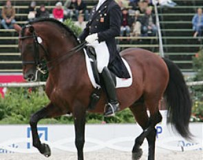 Juan Antonio Jimenez on Guizo at the 2006 World Equestrian Games :: Photo © Astrid Appels