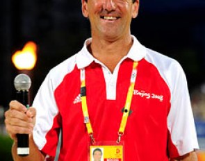 Brian O' Connor, official announcer at the 2008 Olympic Games and 2010 World Equestrian Games