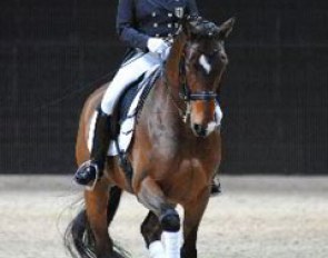 Finally, aboard Burgpokal winner El Santo NRW she showed the transition from advanced level to Grand Prix.