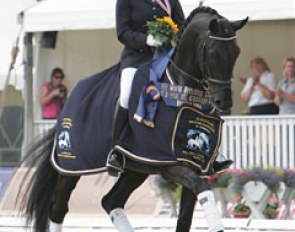 Emmelie Scholtens and Westpoint, 2009 Young Horse World Champions :: Photo © Astrid Appels