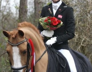Anne Fabricius Tange and Tim, winners of the 2009 Ecco Cup Finals for FEI pony riders