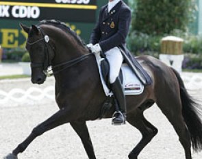 Stefan van Ingelgem and Withney at the 2010 CDIO Aachen