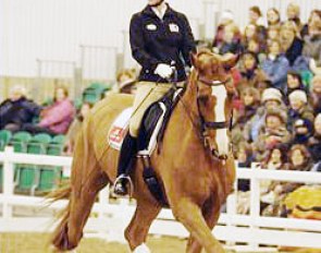 Laura Bechtolsheimer and Mistral Hojris at the 2010 British Dressage Convention