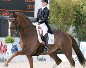 Anabel Balkenhol and Dablino at the 2010 CDI Lingen :: Photo © Astrid Appels