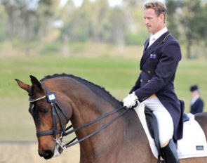 Brett Parbery and Victory Salute at the CDI Sydney