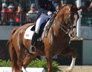 Laura Bechtolsheimer and Mistral Hojris were on great form and won silver