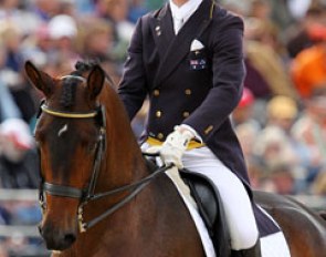 Brett Parbery and Victory Salute at the 2010 World Equestrian Games :: Photo © Astrid Appels