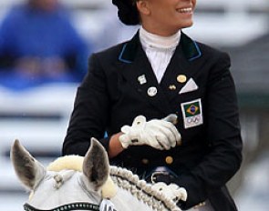 Luiza Tavares de Almeida on Samba at the 2010 World Equestrian Games :: Photo © Astrid Appels
