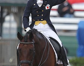 Mieko Yagi at the 2010 World Equestrian Games :: Photo © Astrid Appels
