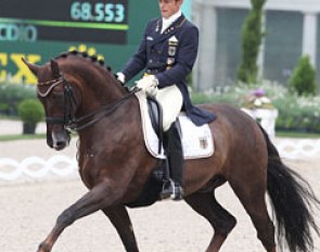 Christoph Koschel and the beautiful Donnperignon at the 2011 CDIO Aachen :: Photo © Astrid Appels