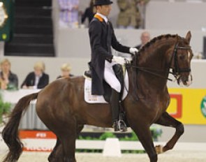 Hans Peter Minderhoud and his second Grand Prix horse Tango at the 2011 CDI-W 's Hertogenbosch :: Photo © Astrid Appels