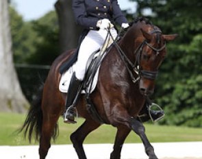 Saidja Brison and Moliere at the 2011 European Young Riders Championships :: Photo © Astrid Appels