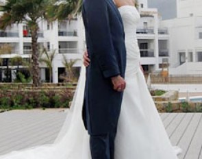 Jose Antonio and Catherina Mena on their wedding day :: Photo © Top Iberian