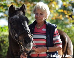 Stefanie Meyer-Biss' mother Karin is a certified trainer who not only introduced her daughter to dressage but also her grandson Dominik as well as scores of kids who have taken their first steps in the saddle on the backs of her three ponies