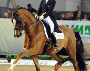 Nadine Capellmann and her delightful and talented Girasol finished second in the Grand Prix