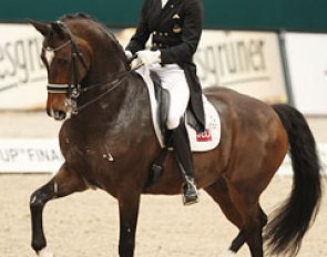 Edward Gal and Sisther de Jeu at the 2011 World Cup Finals :: Photo © Astrid Appels