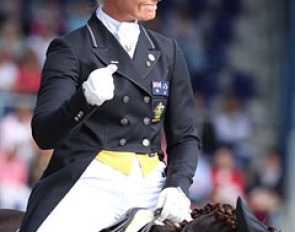 Hayley Beresford was twice the highest scoring Australian rider at the prestigious 2012 CDIO Aachen in Germany :: Photo © Astrid Appels