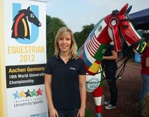 Anna Schmidt will be volunteering at the 2012 World University Equestrian Championships in Aachen
