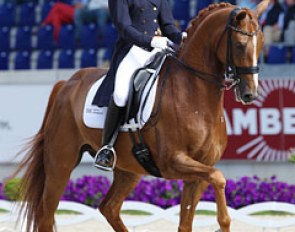 Marlies van Baalen and Miciano at the 2012 CDIO Aachen :: Photo © Astrid Appels