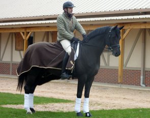 Marc Brulé and Swing de Hus at their home base in Deauville, France