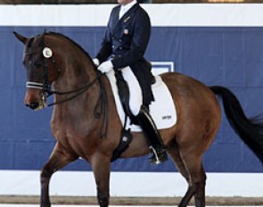 Guenter Seidel and Fandango at the 2012 CDI-W Del Mar :: Photo © Mary Phelps