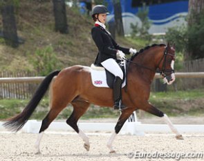 Madam's Miss Maria at the 2012 European Pony Championships