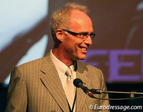 FEI Dressage Director Trond Asmyr at the 2012 Global Dressage Forum :: Photo © Astrid Appels