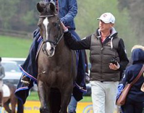 On Saturday Dujardin and Valegro had a day off and the horse was lightly trained. She just worked Valegro in a snaffle: no arena of her own, no bodyguards, no team of advisors, no press agents nor spin doctors.
