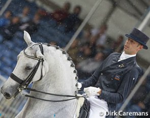 Hans Peter Minderhoud and Donna Silver at the 2012 Dutch Championships :: Photo © Dirk Caremans