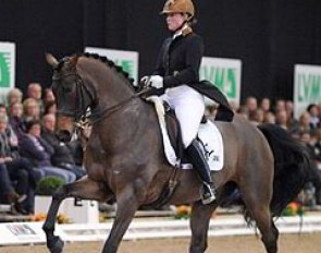 Isabell Werth and Don Johnson at the 2012 CDN Munster :: Photo © Barbara Schnell
