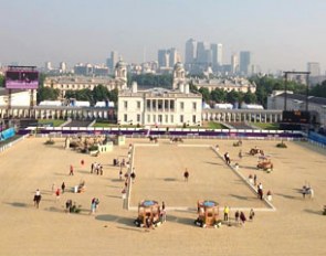 The Olympic arena in Greenwich