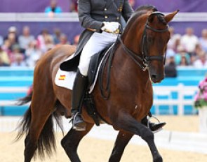 Spanish Jose Daniel Martin Dockx and Grandioso stepped in for Beatriz Ferrer-Salat who had to withdraw her Delgado due to an injury. The pair scored 69.043% at their Olympic debut