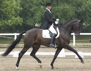 Ronald Luders and Solitaire at the 2012 CDN Plaaz