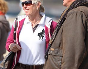 Australian Grand Prix rider Mary Hanna with her husband Rob