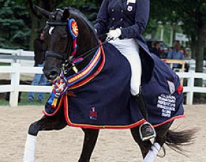 Caroline Roffmann and Her Highness O win the 2012 U.S. Developing PSG Horse Championship :: Photo © Phelpsphotos.com