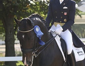 Lisa Wilcox and Pikko del Cerro HU at the 2012 U.S. Developing Horse Championships :: Photo © Phelpsphotos.com