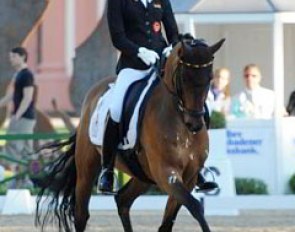 Lena Charlotte Walterscheidt on Equestricons Lord Champion