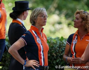 Dutch team trainer and Kooijman's trainer Tineke Bartels had hoped for Kur gold for her student