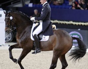 French Ludovic Henry showed much progress with his talented bay After You (by Abanos). The horse has clearly become more confirmed and stronger in the Grand Prix movements
